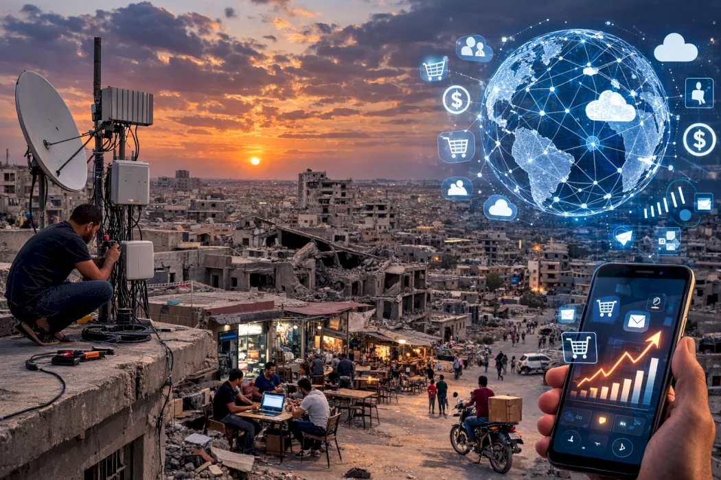 دور مزودي خدمات الإنترنت في دعم الاقتصاد الرقمي في قطاع غزة