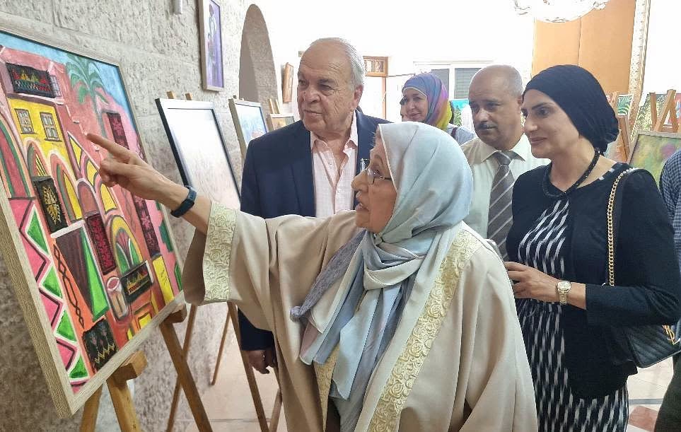 معرض ألوان وحروف.. وأثرٌ لا يزول
